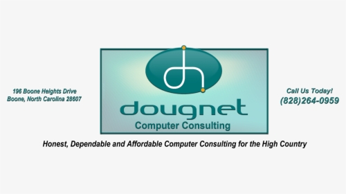 Dougnet Computer Consulting Logo - Graphic Design, HD Png Download, Transparent PNG