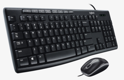 Media Combo Mk200 - Logitech Mk200 Keyboard And Mouse, HD Png Download, Transparent PNG