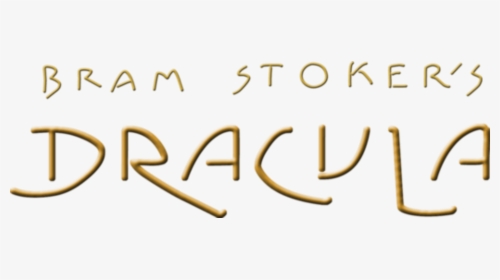 Bram Stoker S Dracula Movie Horizontal Gold Logo - Bram Stoker's Dracula Logo, HD Png Download, Transparent PNG