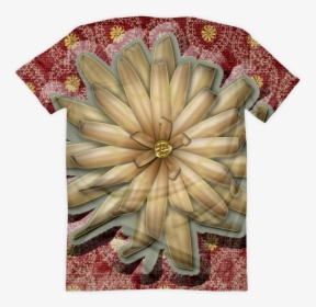 Golden Flower Sublimation T-shirt Being Me - Silk, HD Png Download, Transparent PNG