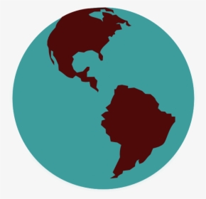 Transparent Latin America Flags Png - Black & White Globe, Png Download, Transparent PNG