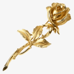 Transparent Golden Flower Png - Gold Floüer Png, Png Download, Transparent PNG