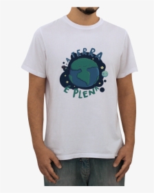 Camiseta A Terra É Plena De Estudio Sustona - Camisetas Homem De Ferro, HD Png Download, Transparent PNG