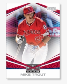Mike Trout 2019 Topps Stadium Club Baseball Beam Team - Baseball Player, HD Png Download, Transparent PNG