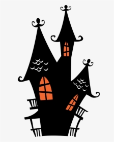 Transparent House Cartoon Png - Halloween Clip Art, Png Download, Transparent PNG