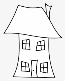 Collection Of Free Drawing House Creepy Download On - House Clipart Drawing, HD Png Download, Transparent PNG