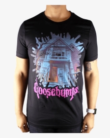 Goosebumps® Dead House Unisex Tee   Class - Goosebumps Shirt, HD Png Download, Transparent PNG
