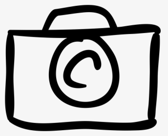Photo Camera Sketch - Camera Sketch Icon Png, Transparent Png, Transparent PNG