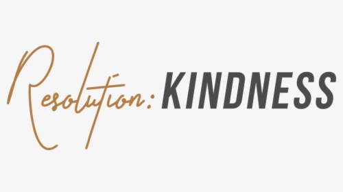 Resolution Kindness Logo -02 - Calligraphy, HD Png Download, Transparent PNG