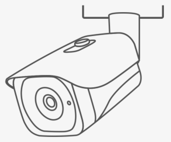 Clip Art Cables And Ratings Lorex - Security Camera Drawing Png, Transparent Png, Transparent PNG