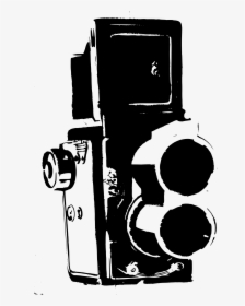 Camera Streetart Hk Lineart - Vintage Camera Vector Png, Transparent Png, Transparent PNG