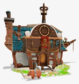 Stylized Pirate House - Illustration, HD Png Download, Transparent PNG