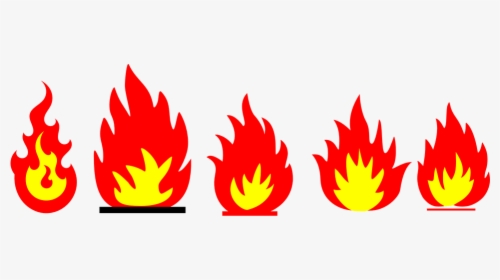 Flames, Burn, Fire, Heat, Blaze, Burning, Combustion - Small Fire Clipart, HD Png Download, Transparent PNG