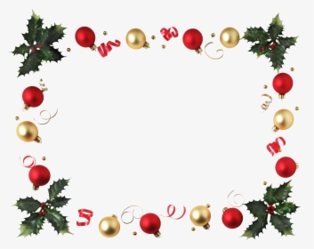 Adornos De Navidad Como Fondo - Transparent Background Christmas Border, HD Png Download, Transparent PNG