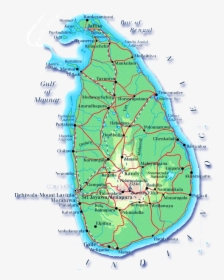 New Sri Lanka Map 2018, HD Png Download, Transparent PNG