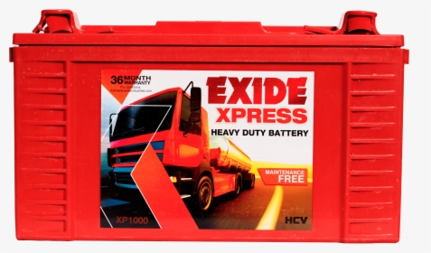 Exide-express - Xp 1000 Exide Battery, HD Png Download, Transparent PNG