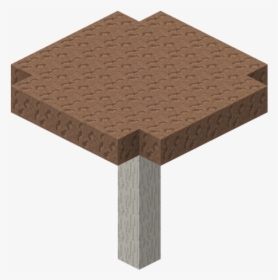 Giant Brown Mushroom Minecraft, HD Png Download, Transparent PNG