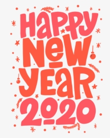 Happy New Year Png 2020, Transparent Png, Transparent PNG