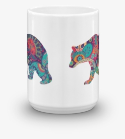 Paisley Bear Mugs Swish Embassy   Class - Coffee Cup, HD Png Download, Transparent PNG