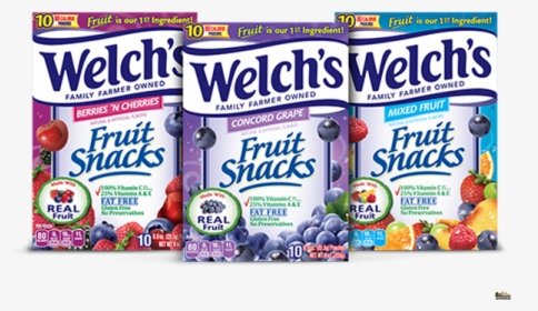 Welch Fruit Snacks 4 In 1 Pack - Welch's Grape Fruit Snacks, HD Png Download, Transparent PNG