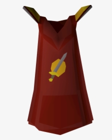 Old School Runescape Wiki - Osrs Attack Cape Untrimmed, HD Png Download, Transparent PNG
