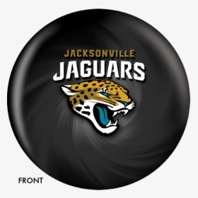 Otbb Jacksonville Jaguars Bowling Ball, HD Png Download, Transparent PNG