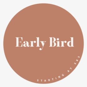 Earlybird - Circle, HD Png Download, Transparent PNG