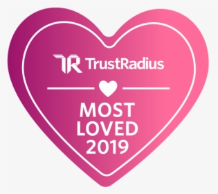 Trustradius Most Loved Award Badge - Heart, HD Png Download, Transparent PNG
