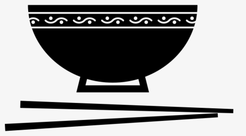 Chinese Food - Icon Chinese Food Png Black, Transparent Png, Transparent PNG