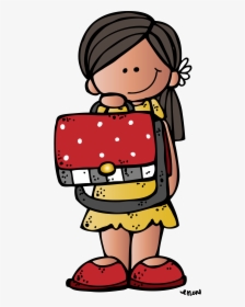 Education Clipart , Png Download - Girl Backpack Clipart, Transparent Png, Transparent PNG