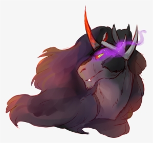 Thelionmedal, Glowing Eyes, King Sombra, Safe, Solo - Illustration, HD Png Download, Transparent PNG