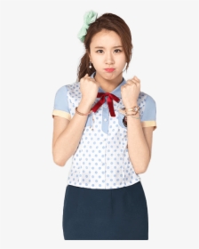 Twice Chaeyoung Clenched Fists - Chaeyoung Png, Transparent Png, Transparent PNG