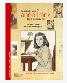 Anne Frank Graphic Novel Tebalou - Anne Frank Book Cover, HD Png Download, Transparent PNG