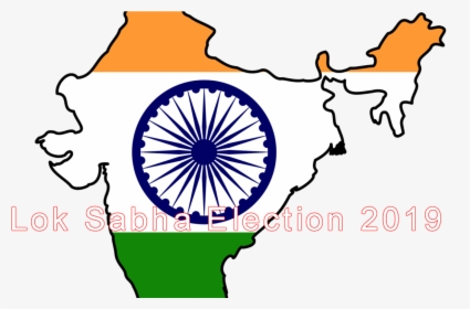 Lok Sabha Elections 2019-details, Dates, Results & - India And West Asia, HD Png Download, Transparent PNG