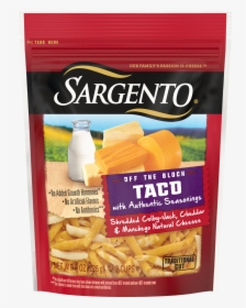 Sargento® Shredded Taco Natural Cheese With Authentic - Sargento 4 Cheese Mexican, HD Png Download, Transparent PNG