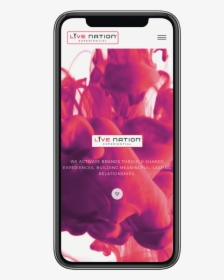 Live Nation Experiential - Mobile Phone, HD Png Download, Transparent PNG