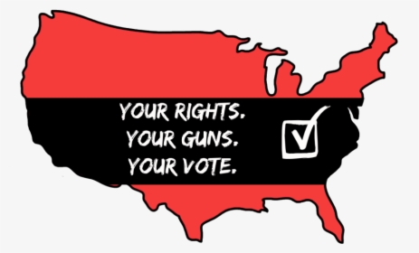 Register To Vote Colorado Rally For Our Rights Gun - Alpha Gal Allergy Cdc, HD Png Download, Transparent PNG