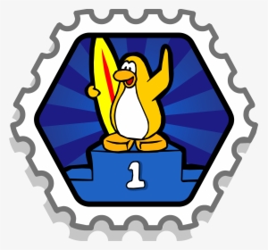 Club Penguin Rewritten Wiki - Club Penguin Survivor Stamp, HD Png Download, Transparent PNG