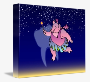 The Tooth Fairy Pig - Cartoon, HD Png Download, Transparent PNG