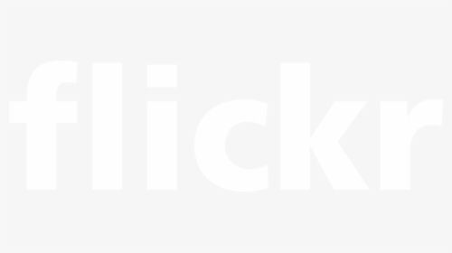 Flickr Logo - Black, HD Png Download, Transparent PNG