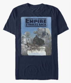 The Empire Strikes Back Star Wars T-shirt - Star Wars Empire Strikes Back, HD Png Download, Transparent PNG