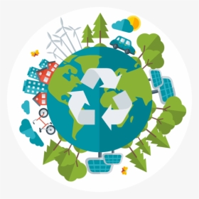 Reciclar Es Una Manera De Salvar El Planeta - Slogan On Save Earth, HD Png Download, Transparent PNG
