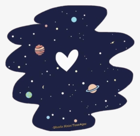 #universo #corazon - Heart, HD Png Download, Transparent PNG
