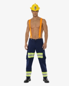 Sexy Firefighter Costume Men, HD Png Download, Transparent PNG