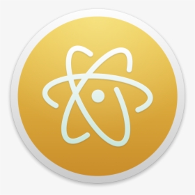 Atom Text Editor Icon, HD Png Download, Transparent PNG
