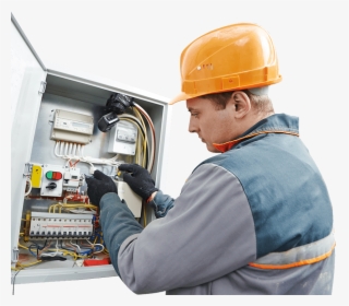 Electrician Working - Construction Worker, HD Png Download, Transparent PNG