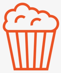 Popcorn Icon Png, Transparent Png, Transparent PNG