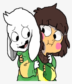 Chara X Asriel Underswap, HD Png Download, Transparent PNG