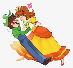 Luigi X Princess Daisy, HD Png Download, Transparent PNG