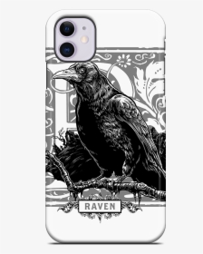 R Is For Raven Iphone Case   Data Mfp Src //cdn - Crow, HD Png Download, Transparent PNG